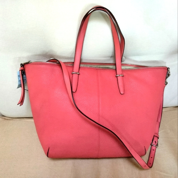 Bagonia Pink Coach #K1381-27930 Bleecker Crossbody